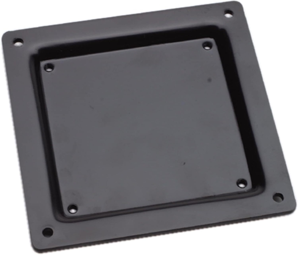 ROLINE VESA Adapter 75x75 to 100x100 mm – Adapter Plate for Monitor Mounts (Stable steel extension for attaching VESA 100 screens to VESA 75 arms – Incl. screws & scratch protection)