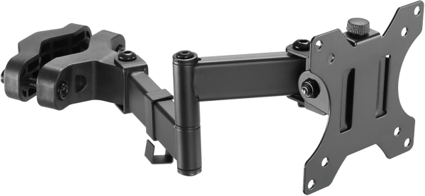 Universal VESA Pole Mount for 17-32 Inch Screens (Ø 28-60 mm) (Flexible Articulating Arm for Expansion – Up to 8 kg Load, Tilt, Swivel & 360° Rotatable.)