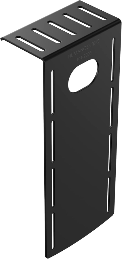 HumanCentric DSLR Monitor Mount Small – VESA Camera Shelf made of Aluminum (Space-saving mount for webcam, light & microphone above the monitor – VESA 100x100 mm)