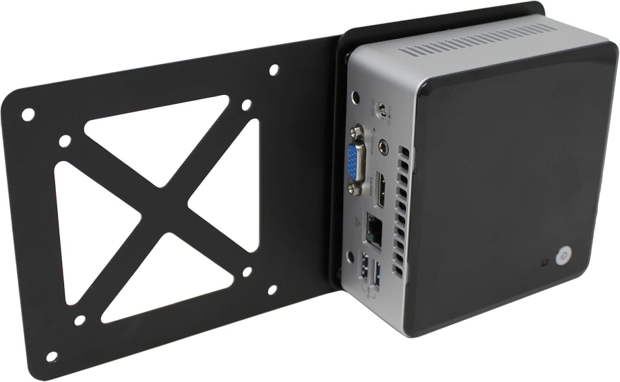HumanCentric VESA Extension Plate for Intel NUC Mini PC (Monitor Arm Mounting) (Adapter plate for mounting the NUC behind the monitor – VESA 75x75 & 100x100 mm)
