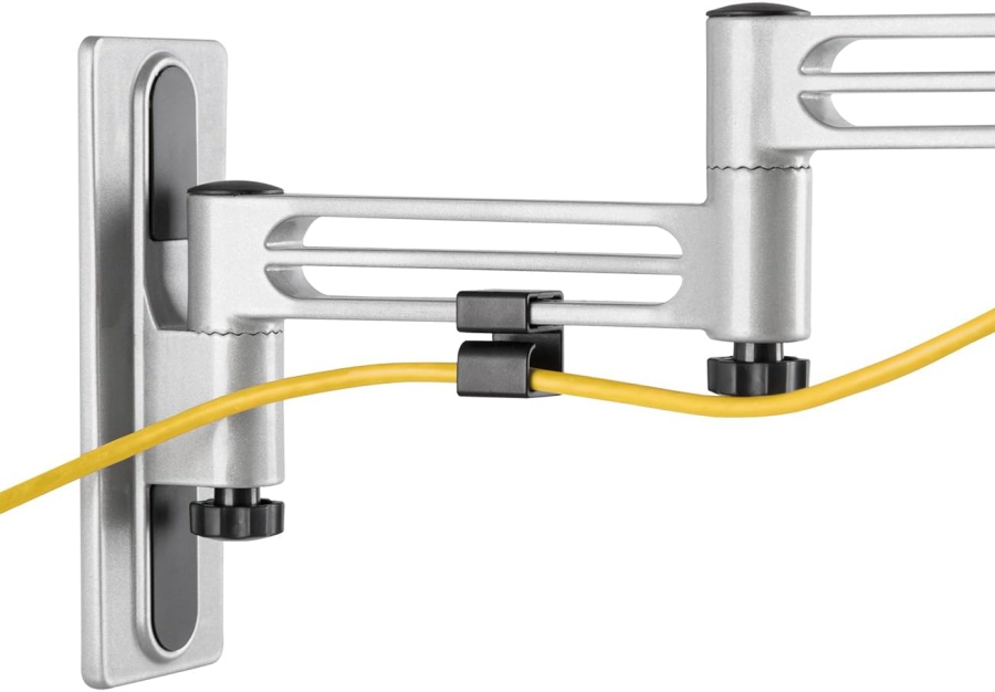 My Wall TV Wall Mount for Motorhomes & Caravans (HC1-3L) – Lockable & Vibration Dampened (Secure TV viewing on the road: Swivel, Tilt & Lockable – For screens up to 15 kg – 20-Year Warranty.)