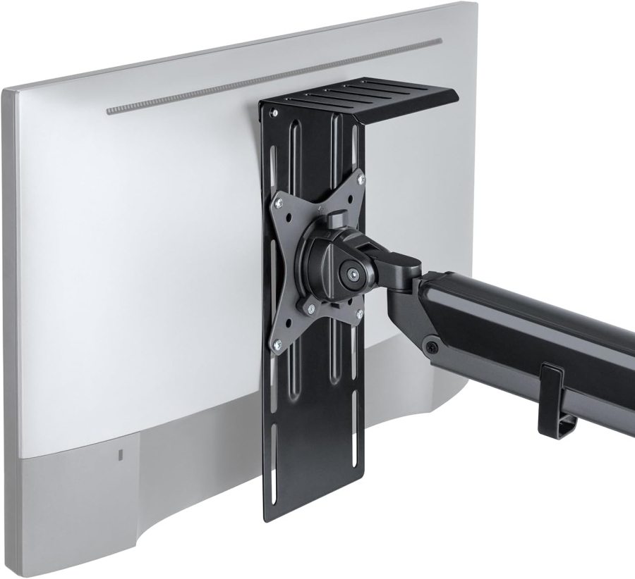 NanoRS RS463 VESA Camera Mount for Monitor & Arm (100x100 mm) (Height-adjustable mount for cameras & camcorders up to 2 kg – Ideal for streaming & home office)