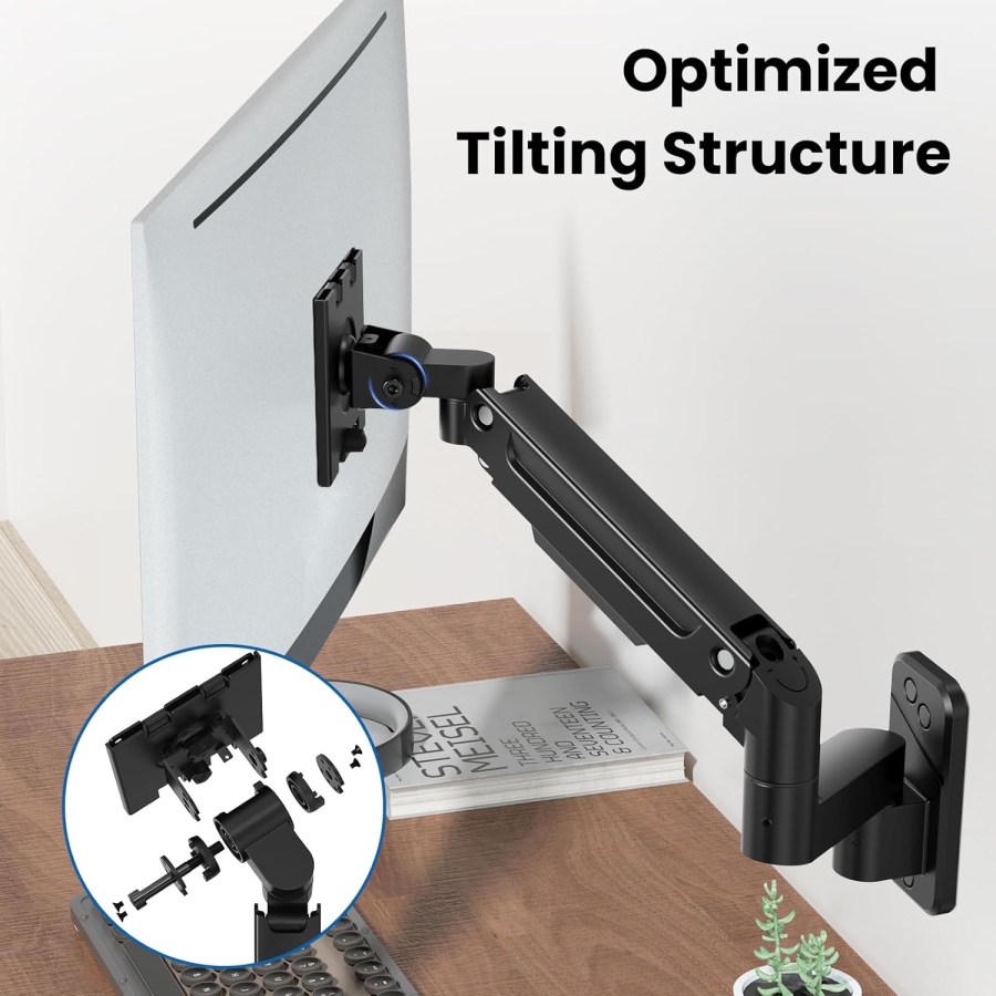 PUTORSEN Heavy Duty Monitor Wall Mount for 17–49 Inch