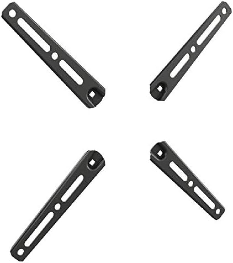 RICOO VESA Adapter Extension for TV Wall Mount (VA0200) (Universal Adapter Plate (4 Modules) for extending VESA 200x200 up to 400x400 – Loadable up to 30 kg)