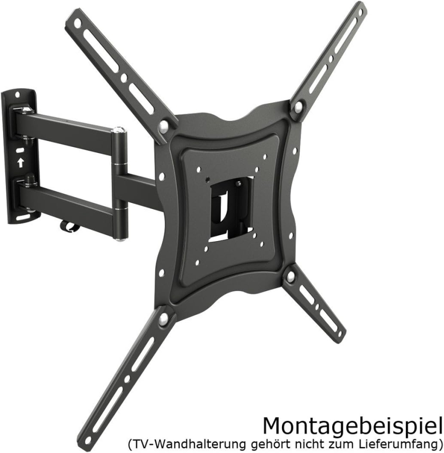 RICOO VESA Adapter Extension for TV Wall Mount (VA0200) (Universal Adapter Plate (4 Modules) for extending VESA 200x200 up to 400x400 – Loadable up to 30 kg)