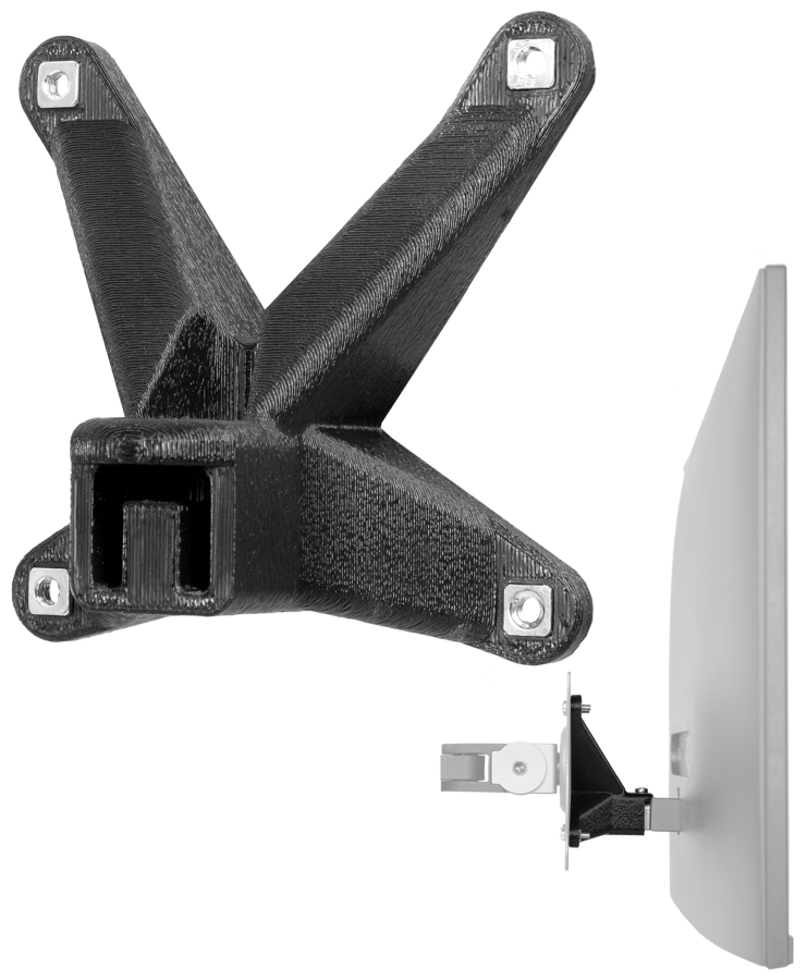 VESA Adapter compatible with Huawei MateView SE Standard Edition 24 Monitor