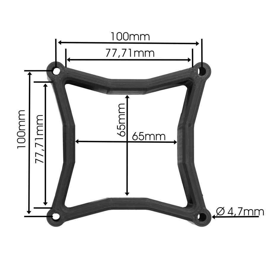 VESA Spacers 100x100