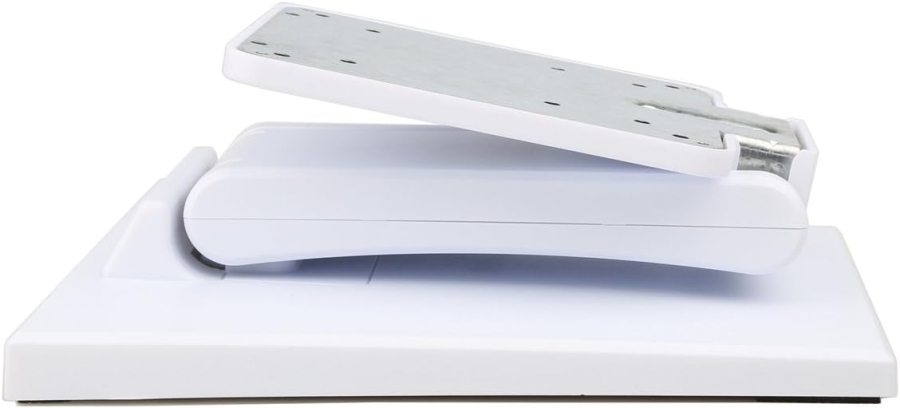 Wearson Adjustable LCD Monitor Stand (White) for 10–24 Inches (Foldable VESA Metal Desk Stand – Ideal for Touchscreens & Monitors up to 10 kg)